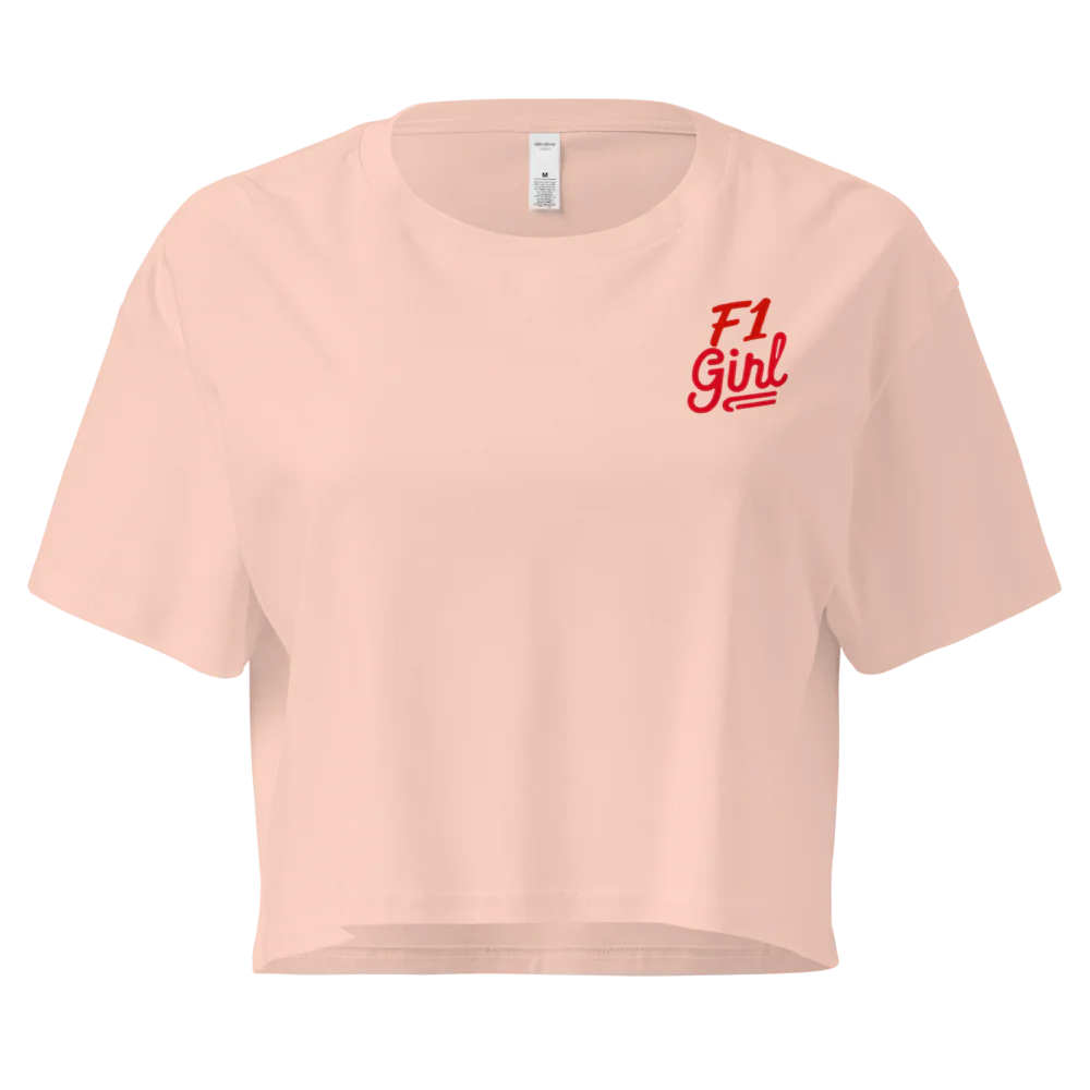 Women's Crop Top F1 Girl