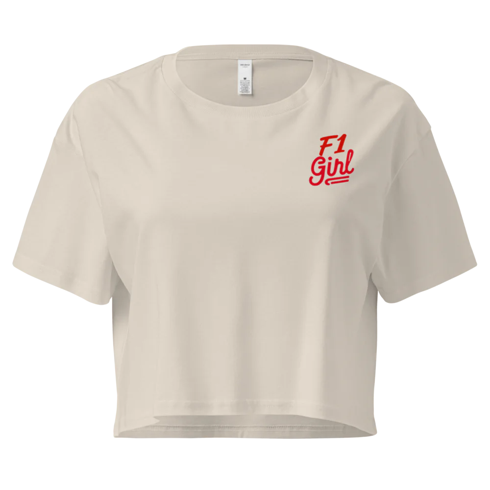 Women's Crop Top F1 Girl