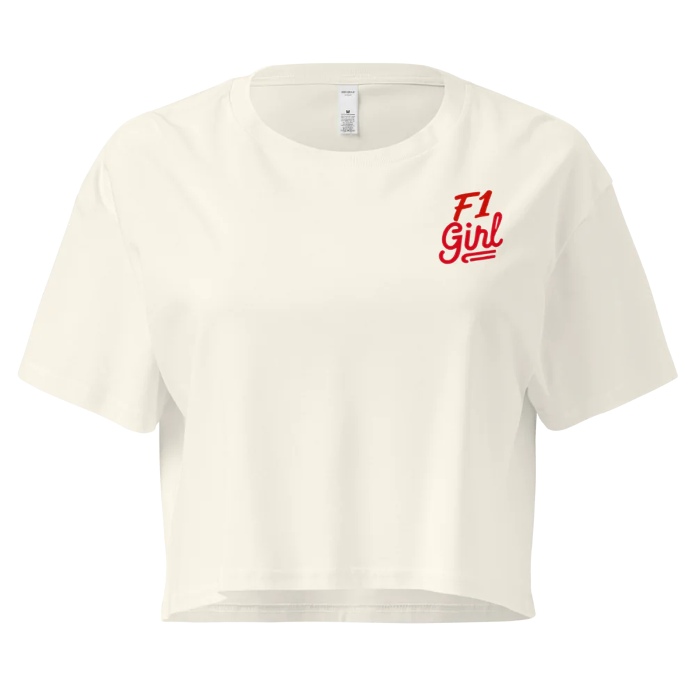 Women's Crop Top F1 Girl