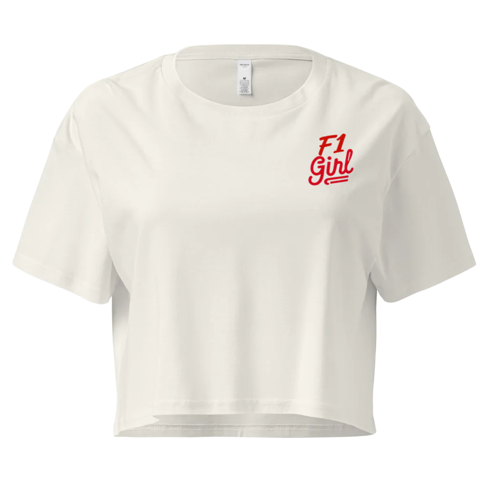 Women's Crop Top F1 Girl