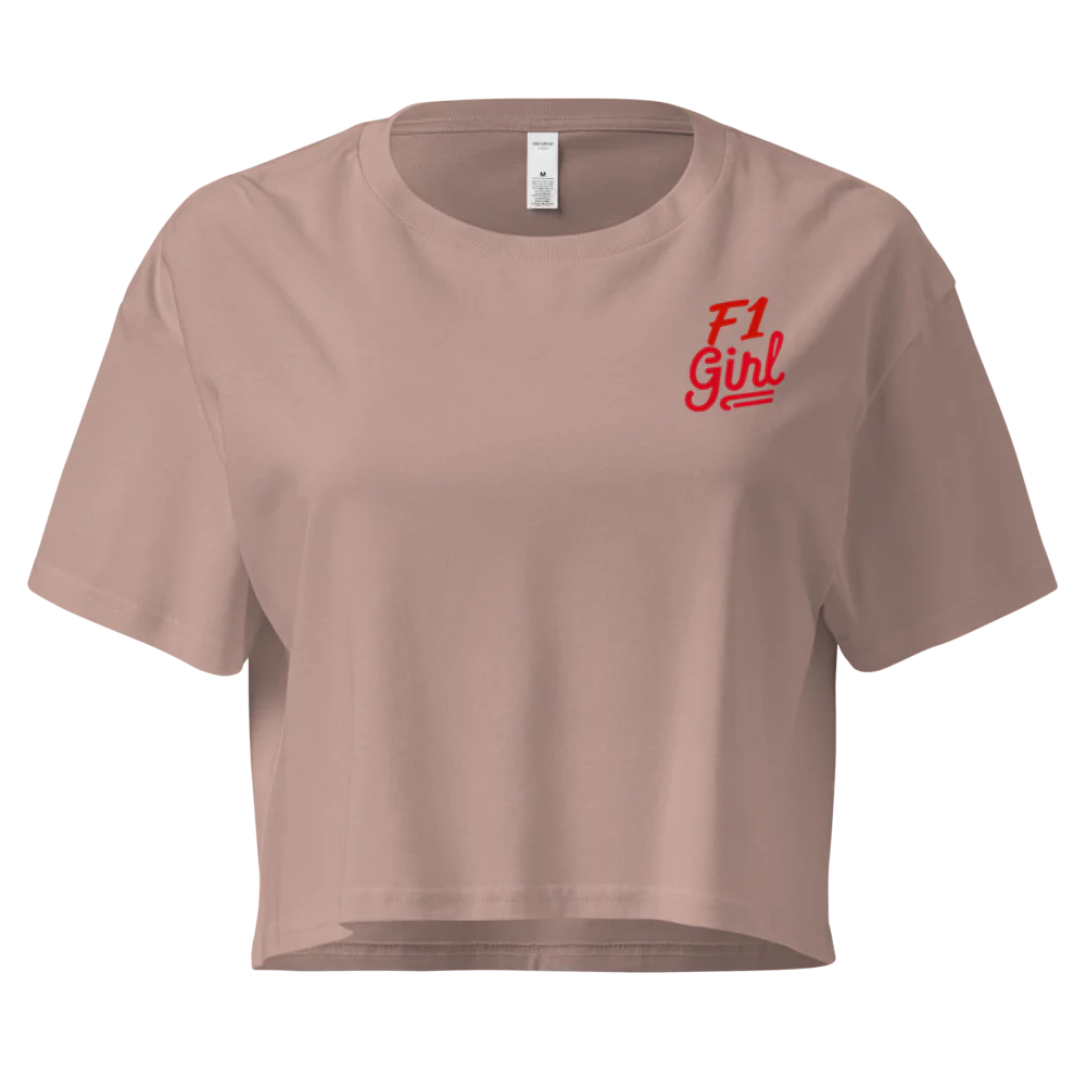 Women's Crop Top F1 Girl