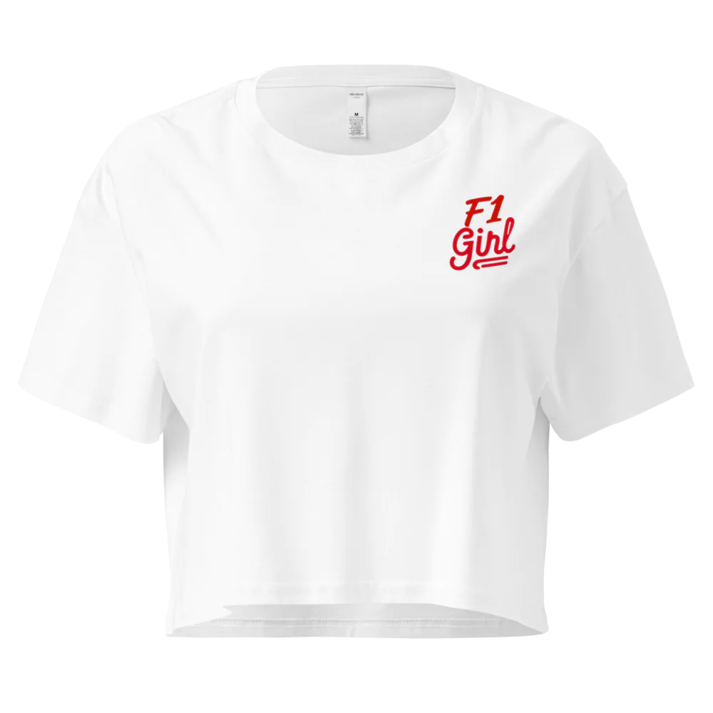 Women's Crop Top F1 Girl