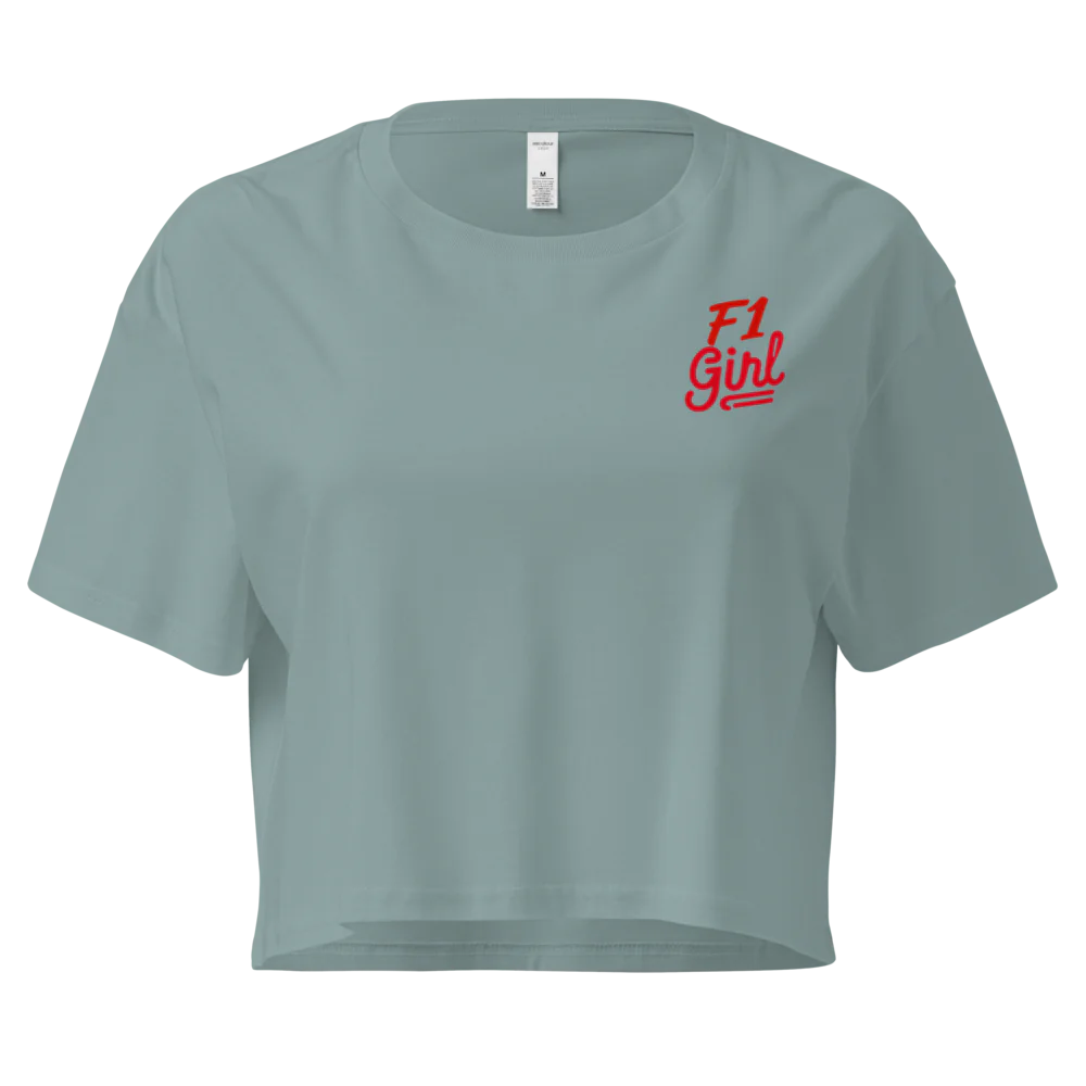 Women's Crop Top F1 Girl
