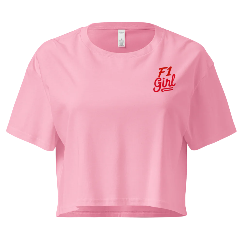 Women's Crop Top F1 Girl